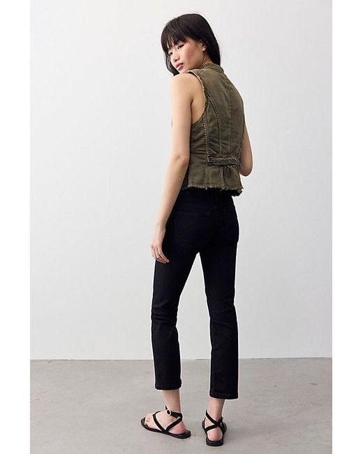 Free People Multicolor Paloma Low-Rise Cigarette Jeans