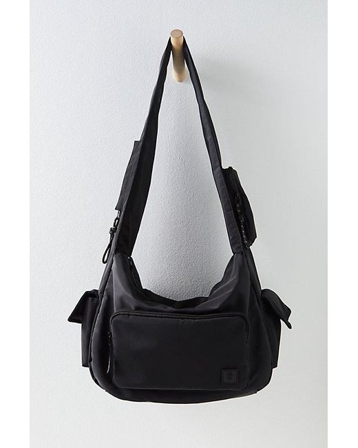 Free People Black Parlay Puffer Carryall