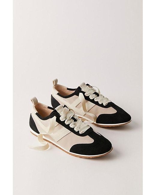 Free People Black Aces Tennis Shoes
