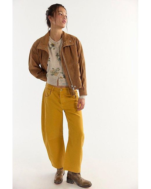 Free People Brown Nocturnal Patterned Cardi