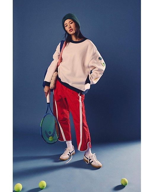 Fp Movement Blue All Star Patch Pullover
