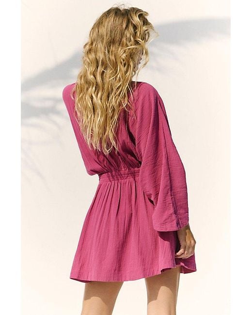 free-est Pink Celia Mini Dress By