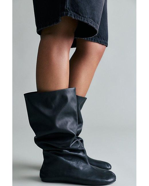 Jeffrey Campbell Black Off Script Slouch Boots