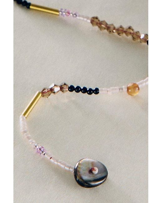 Free People Multicolor Muse Semi-Precious Beaded Bracelet