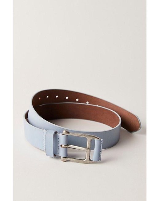Free People Brown Carraway Leather Belt