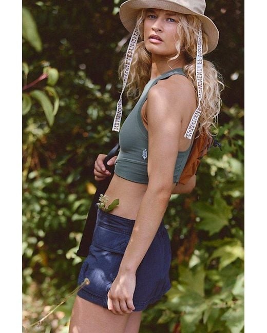 Fp Movement Green Plot Twist Cami