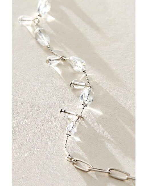 Free People Natural Dewdrop Bracelet