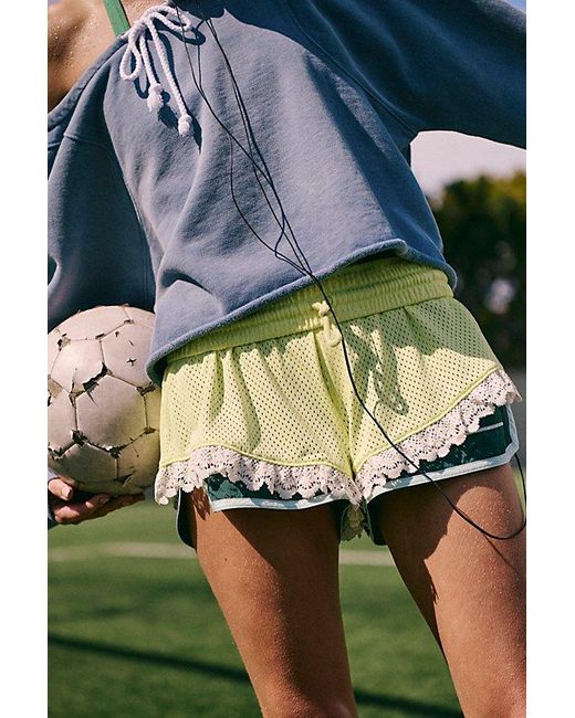 Fp Movement Green Tip Off Shorts