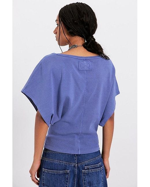 Free People Blue My Element Tee