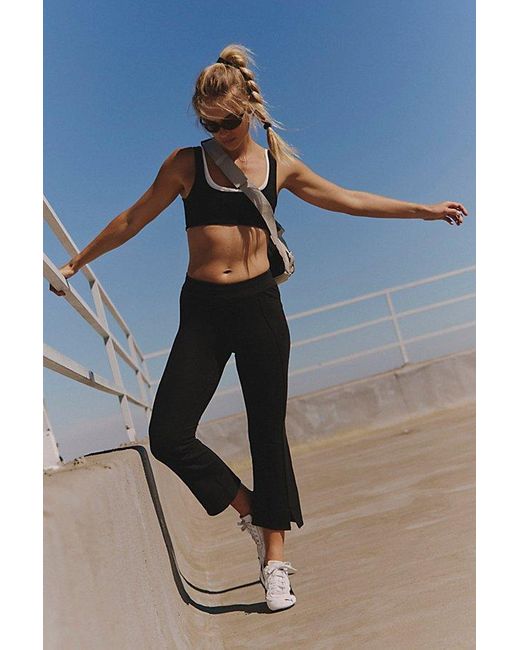 Fp Movement Black Tryouts Cropped Flares