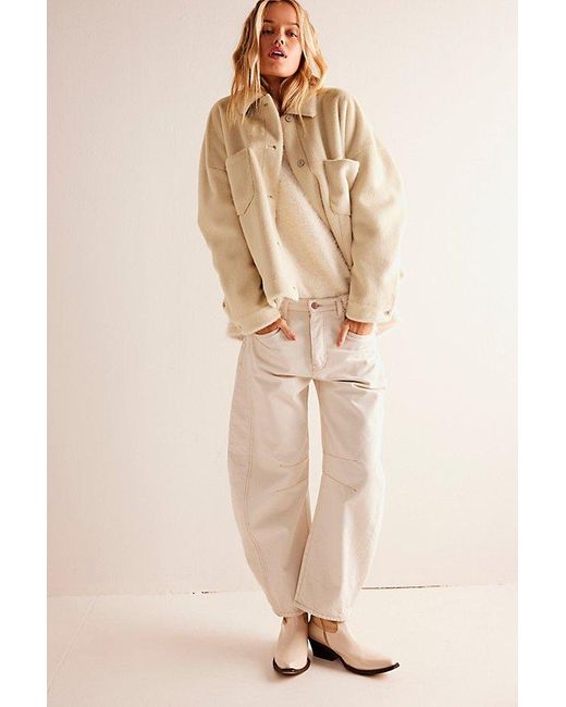 Free People Natural We The Free Cozy Opal Swing Jacket