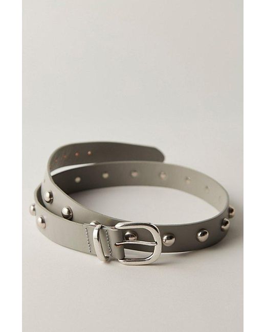 Free People Metallic Rhodes Stud Belt