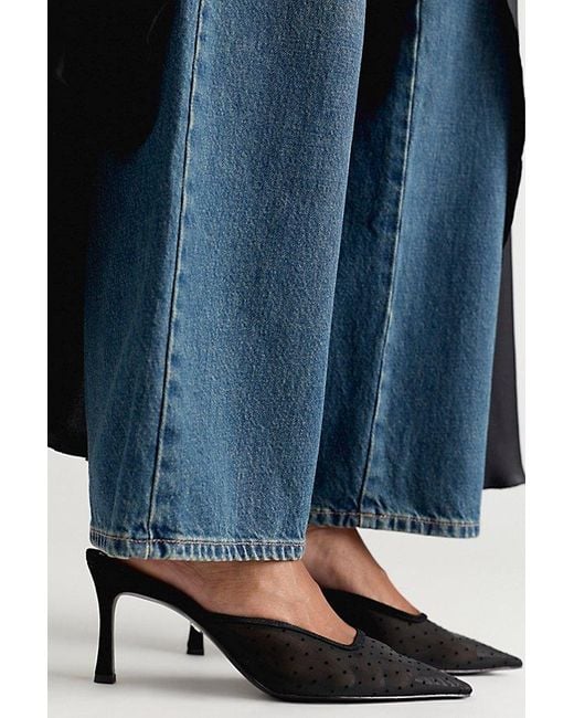 Sam Edelman Blue Margeaux Mesh Heels By