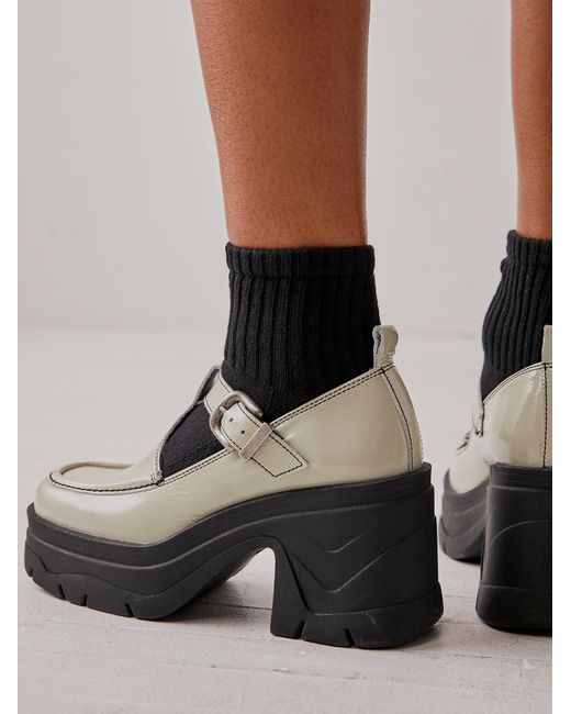 pleaser platform mary janes