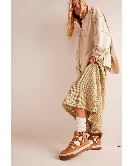 Free People Natural Bodhi Fisher Sneakers