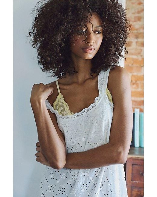Free People Multicolor Dream Haze Embroidered Nightie