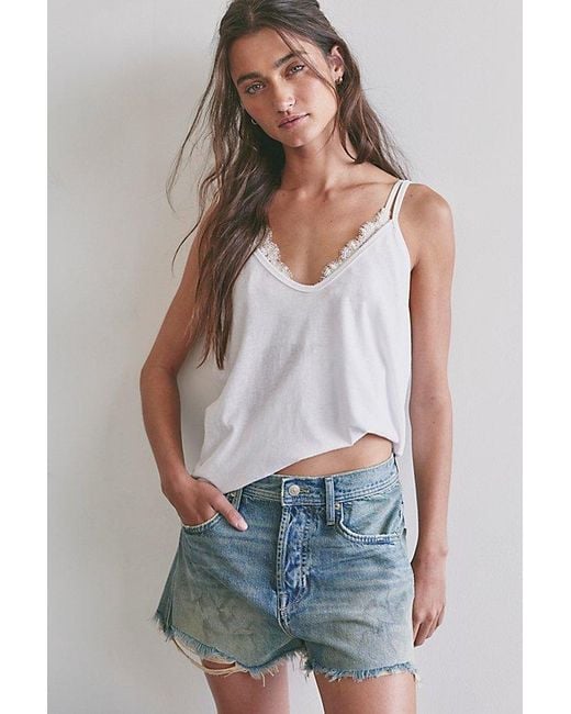 Free People Multicolor Double Take Shorts