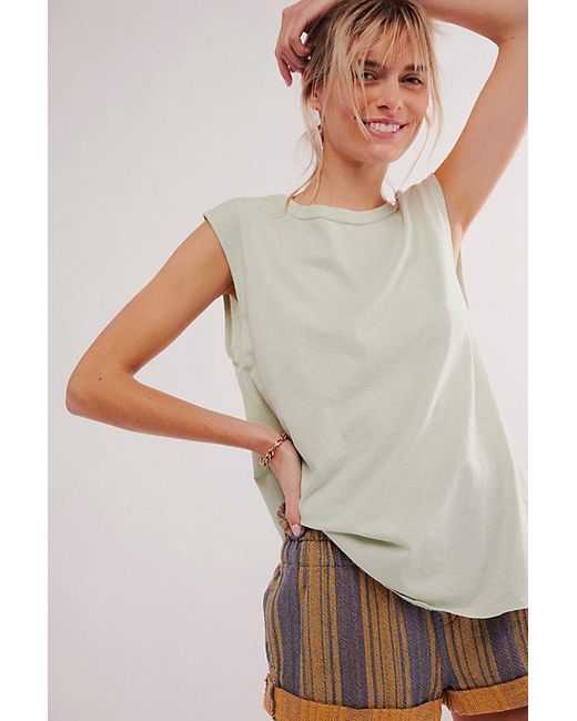 Free People Gray Instant Fave Tunic