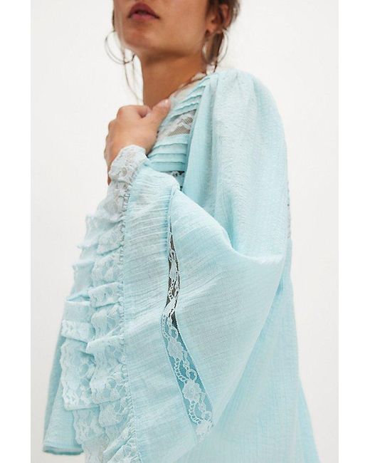 free people ruffle top