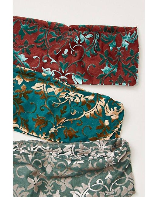 Free People Multicolor Victoria Velvet Soft Headband