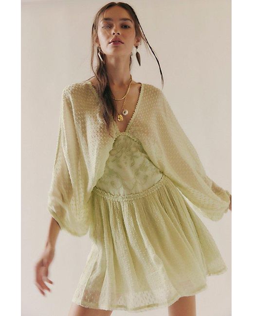 Free People Natural Sweet Dreams Mini Dress