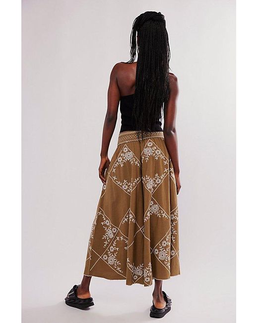 Free People Brown Waverly Trousers