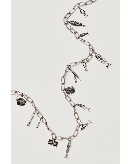 Free People Natural Catch Of The Day Chain Belt