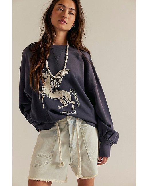 Free People Multicolor Dicey Sweatshirt