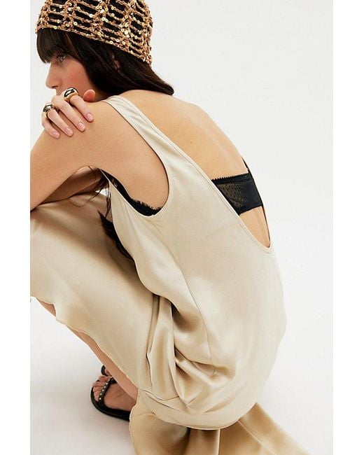 Intimately By Free People Natural Simply The Best Maxi Slip Dress By