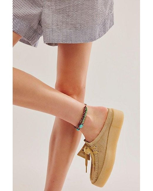 Free People Gray Clarks Wallabee Cup Lo Slip-ons