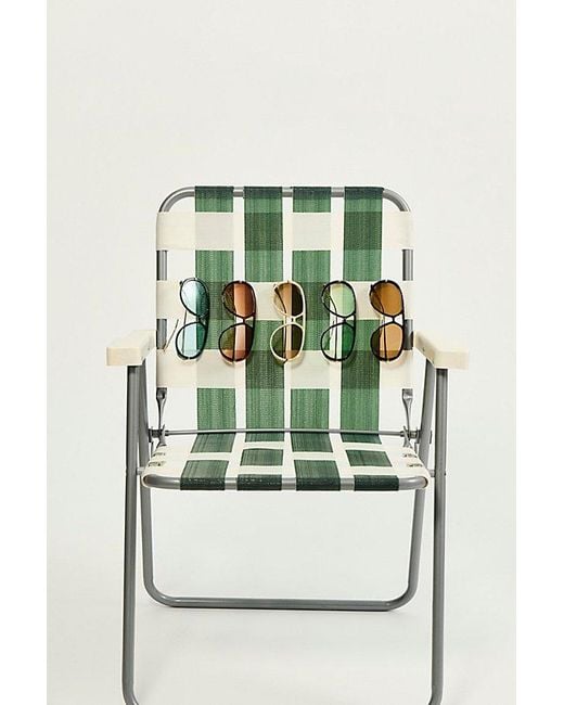 Free People Multicolor Sunday Afternoon Oversized Aviator Sunglasses