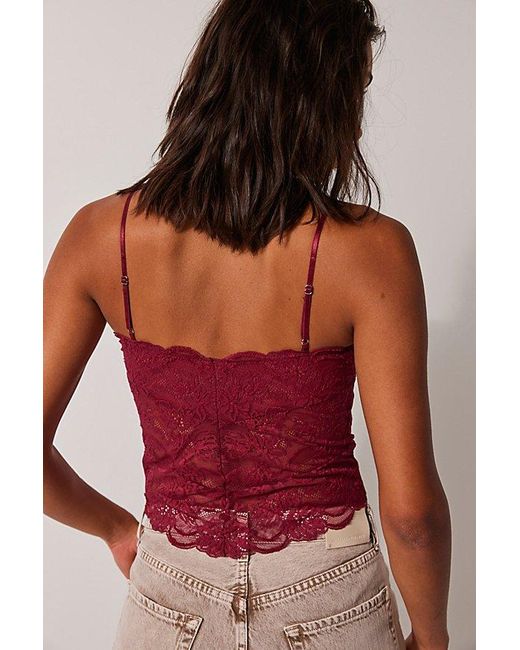 Free People Red First Love Cami