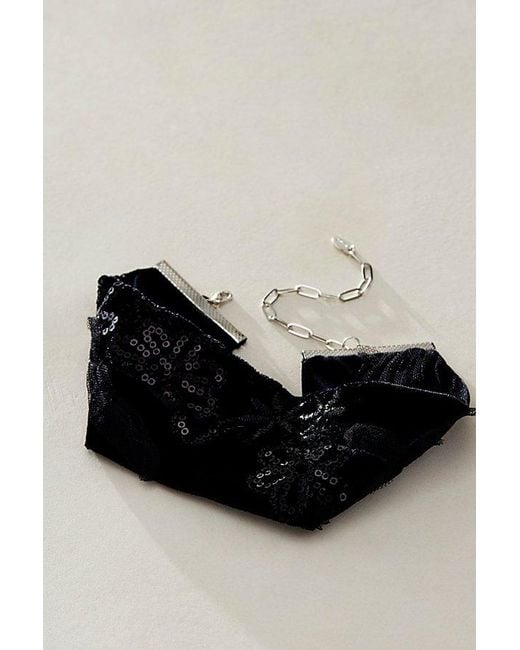 Free People Black Soft Armour Wide Choker