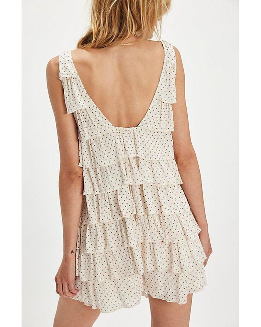 Free People Natural Ruffle Me Up Set