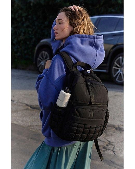 Fp Movement Black Quilted Backpack