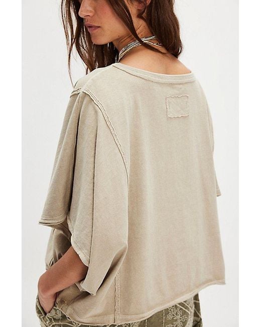 Free People Natural Next Level Tee