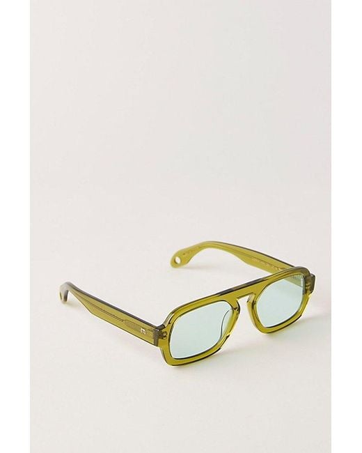 Elisa Johnson Green Jane Mini Sunglasses