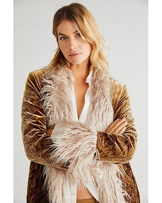 Urban Outfitters Brown Moon Glow Coat