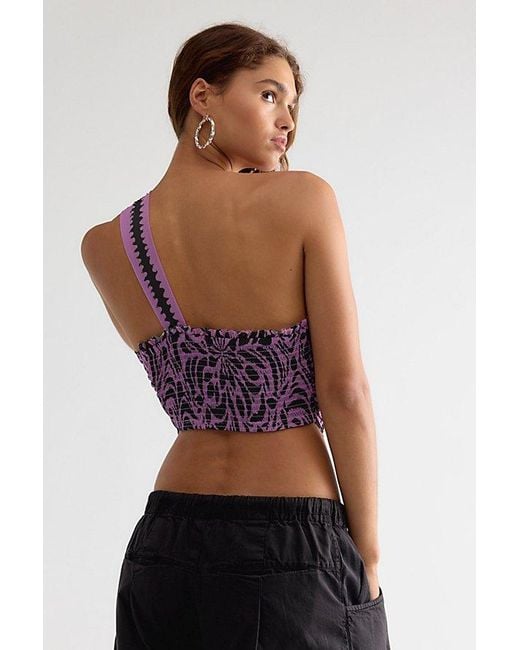 Free People Purple Shore Night Out Top