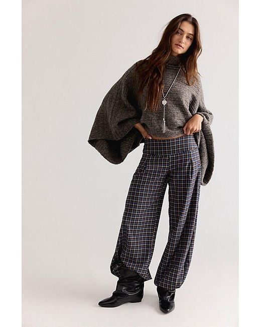 Free People Multicolor Lizzy Low-Rise Balloon Pants