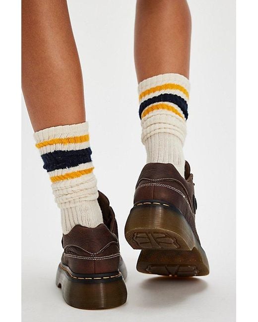 Dr. Martens Blue Buzz Kit Oxfords