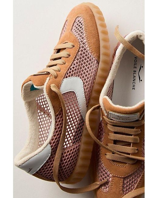 Voile Blanche Brown Ines Mesh Sneakers By