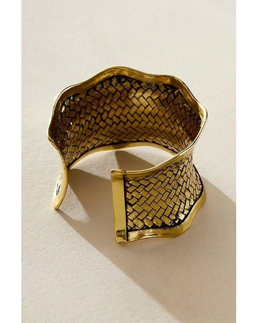 Free People Metallic Going To California Cuff