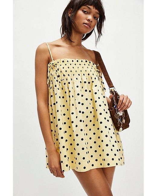 Damson Madder Metallic Lilo Mini Dress