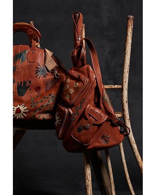 Free People Multicolor Limited Edition Sparrow Convertible Sling Bag