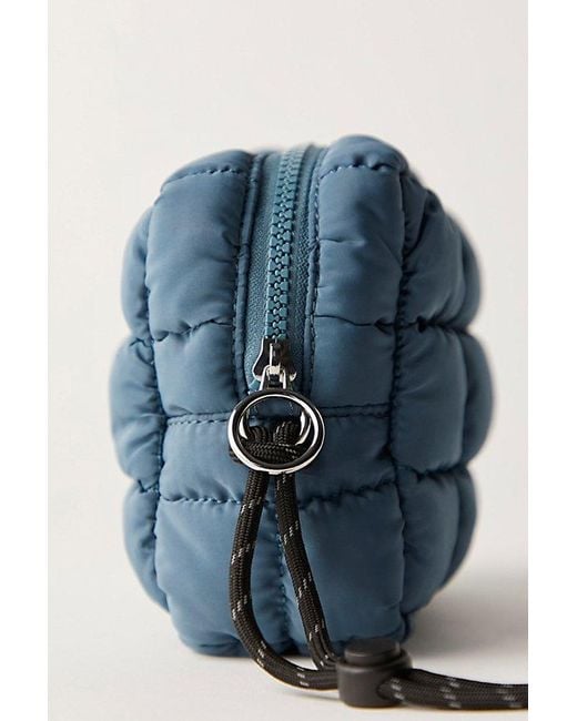 Fp Movement Blue Quilted Mini Case
