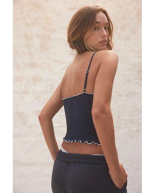 Intimately By Free People Blue Easy To Love Cami