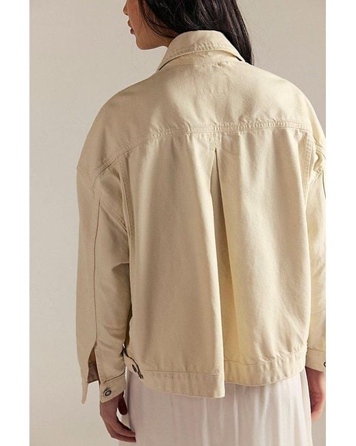 Free People Blue We The Free Opal Swing Denim Jacket