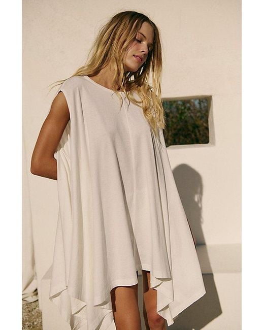 free people night shimmers mini dress white Have A Thing For You Mini by free-est at Free People in Green, Size: L