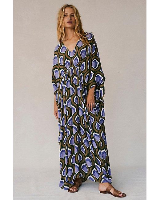 Free People Blue Groovy Ba